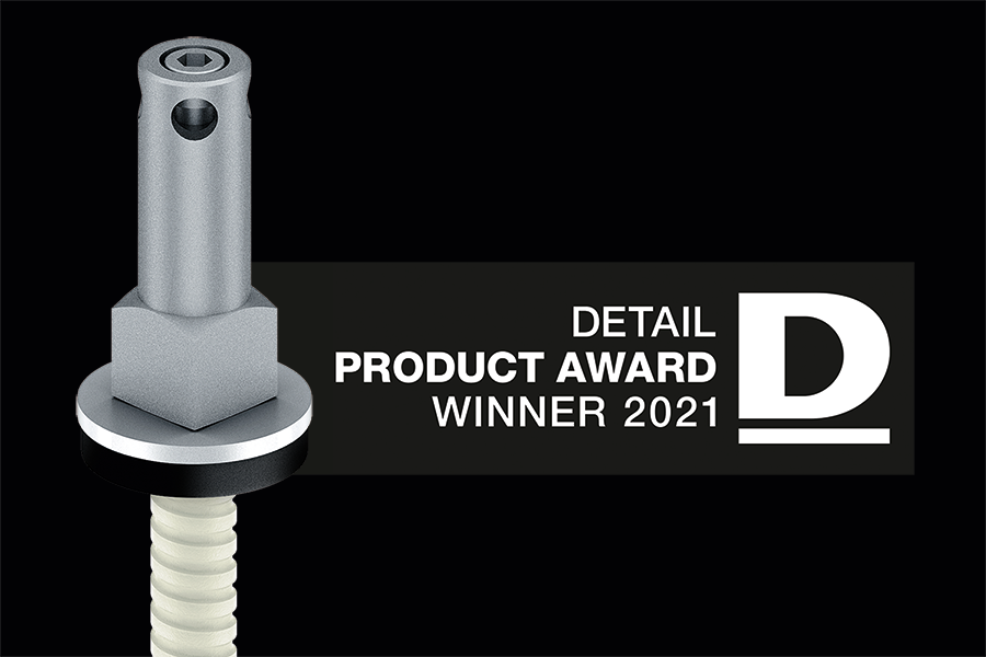Preisgekröntes Befestigungselement: Der EJOT Iso-Bar ECO wurde mit dem DETAIL Product Award 2021 ausgezeichnet